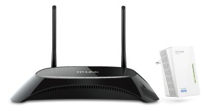 AV500-Hybrid-WiFi KIT - wird abverkauft Hybrid-WiFi-Router (H5R) und Hybrid-WiFi-Extender (H5E)