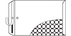 Luftpolsterversandtaschen C 17x22.5cm braun/weiß Umkarton: 100 Stück / Innenmaße: ca. 150 x 215 mm