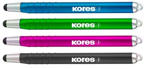 Touch Pen Kores 'Digi Coach' für Touchscreens von Smartphone und Tablet, diverse Farben