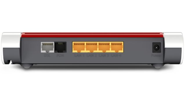 FRITZ!Box Fon 7530 AX AVM DSL-Modem/Router bis Supervectoring VDSL 300, Dual WLAN mit Wi-Fi 6 (WLAN AX)