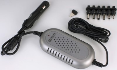 Netzteil Universal 120 Watt für Notebooks (KFZ-Stromadapter) Universal-Netzteil für KFZ 12V auf 15-24V, 6 A