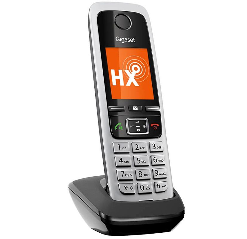 DECT Telefon Gigaset C430HX 2er Set Universal Mobilteil Schwarz, Silber, für FRITZ!Box, Speedport etc.