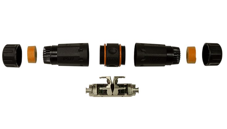 Outdoor LSA Verbinder für Cat.6, 6A , 7 Kabel, IP68 Kabelverbinder für Outdoor- und Industrieumgebungen