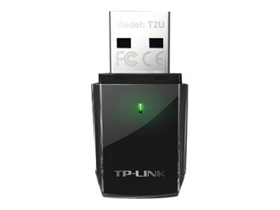 WLAN-Adapter USB TP-Link Archer T2U mini V.3 USB 2.0, Frequenzband: 2.4 GHz und 5 GHz max. 433 MBits/s