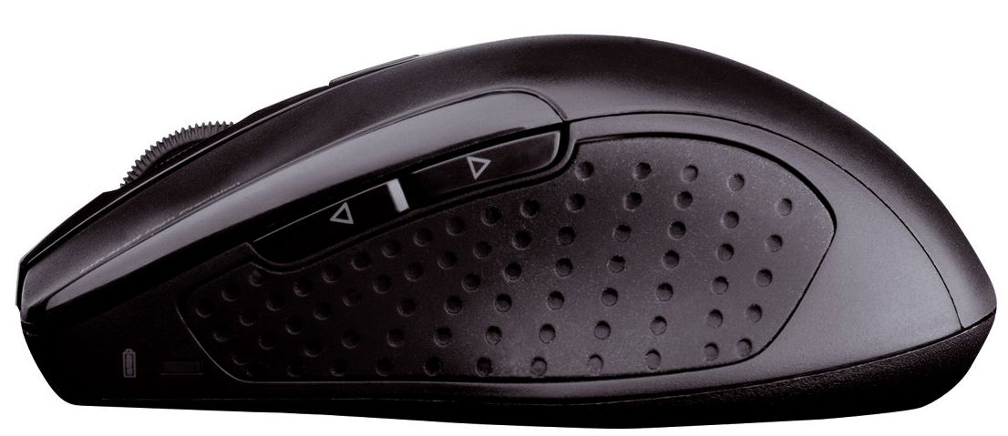 Maus Cherry MW3000 Schwarz schnurlos 2.4 GHz Funk-Maus, drahtlos, für Rechtshänder