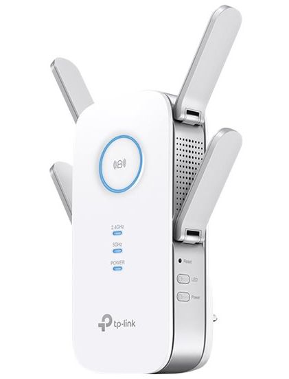 WLAN Repeater TP-Link RE650 Wi-Fi-Range-Extender AC2600 1x 100BaseTX, 800 + 1750 Mbit/s, Dual Band 2.4 GHz und 5 GHz