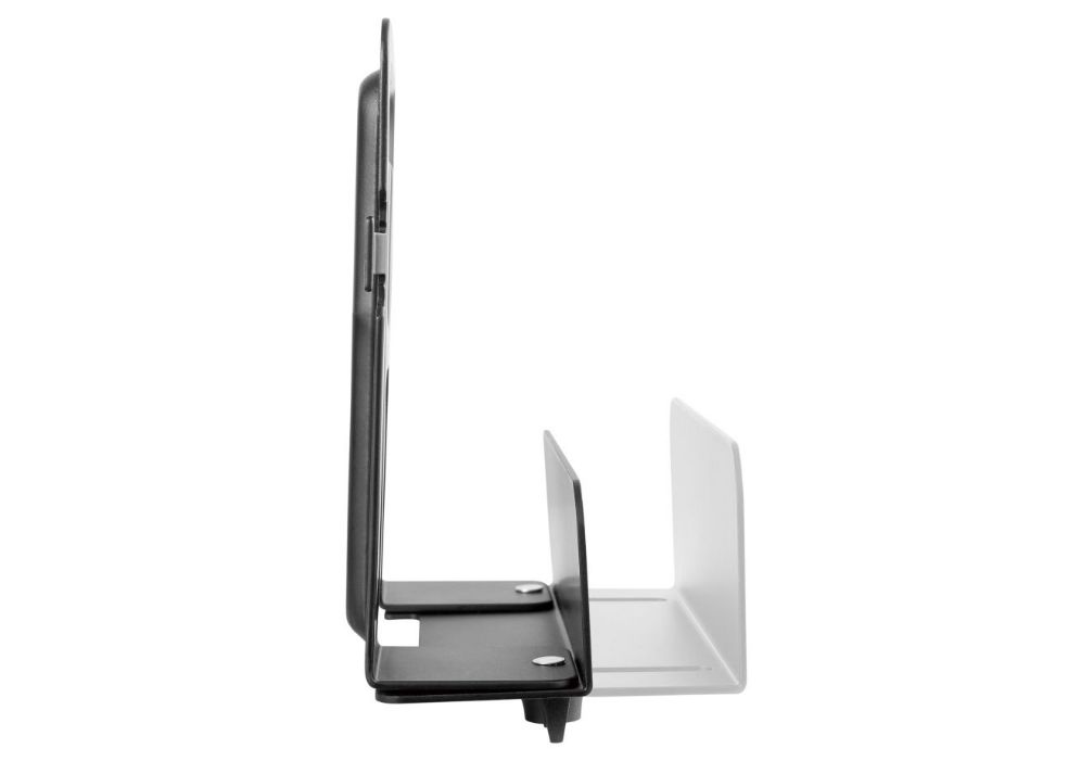 Mini-PC Halterung Inline für Gerätebreiten 47-76mm um Slim-PCs bzw. NUC-PCs an Monitorehalterung zu befestigen