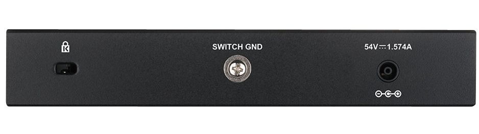 Switch 8x 10/100/1000 MBit D-Link PoE L2 managed inkl. 8x PoE Anschlüsse, Power Over Ethernet