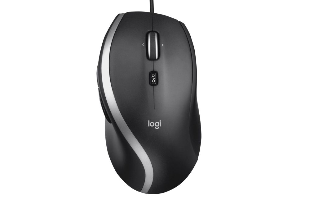 Maus Logitech Laser Mouse M500s kabelgebunden komfortables geschwungenes Design