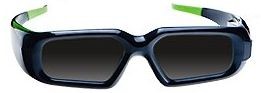 NVIDIA Geforce 3D Vision Brille 942-10701-0001-003 ohne Ladestation und Receiver, Restposten