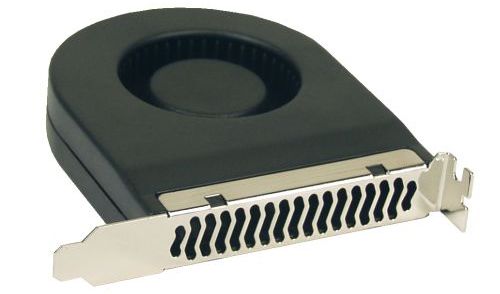 Lüfter  80x80 für SLOT-Einbau zum Kühlen von Einsteckkarten und VGA-Karten