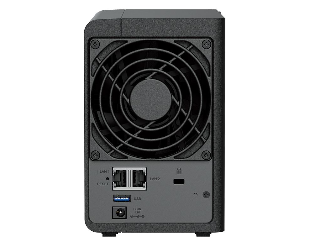 NAS Synology Diskstation 2-Bay NAS-Server, Lieferung ohne Festplatten