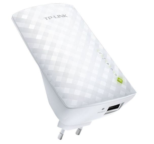 WLAN Repeater TP-Link RE200 Wi-Fi-Range-Extender 1x 100BaseTX, 750Mbit/s, Dual Band 2.4 GHz und 5 GHz
