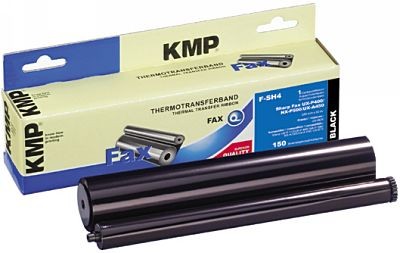 Thermotransferrrolle Sharp UX-P 400/ NX-P 500 KMP F-SH4 auch für UX-A 450/ UX-S10, 220mm x 50m , black