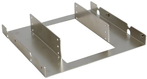 Einbaurahmen für 3x HD/SSD 6,4 cm (2.5'') in 13,3cm (5.25'') nur Rahmen und Schrauben