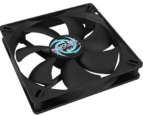 Lüfter 140 mm Revoltec AirGuard 140x140x25mm leiser Betrieb - Geräuschpegel: 19,8 dBA