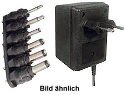 Netzteil Universal 5000mA (max.) Eingang 110-240 Volt, Ausgang 6-7,5-9-12-13,5-15 Volt