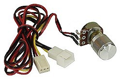 Lüfterregelung mittels Drehwiderstand Drehpotentiometer 3polig, 5-12 V Regelung