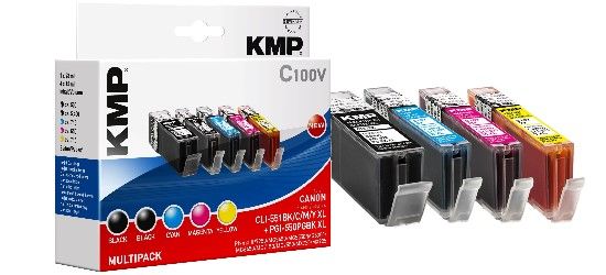 Thermotransferrolle Philips PFA-331 Magic 3-2 komp. KMP F-P4 212mm x 45 m, black, für 140 Seiten, mit Chip