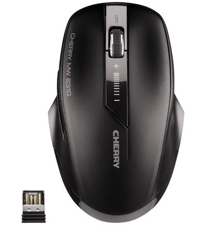 Maus Cherry MW2310 2.0 Anthrazit schnurlos 3 Jahre ohne Batteriewechsel