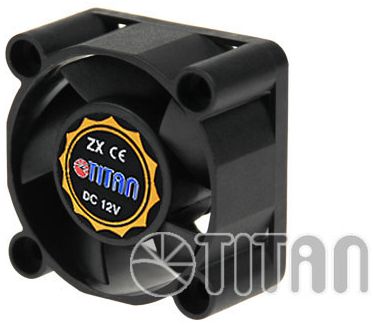 Lüfter  40x40x20mm Titan 3polig Molex, 12V, z-axis gelager, oem 33347Y