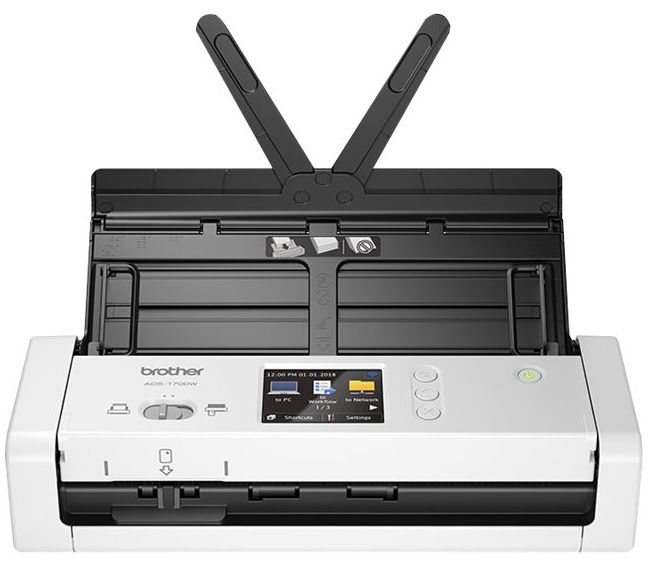 Dokumentenscanner Brother ADS-1700W kompakter Duplex-Dokumentenscanner inkl. WLAN