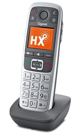 DECT Telefon Gigaset E560HX-Großtastentelefon, analog, VoiP optimal als schnurloses Senioren-Handy