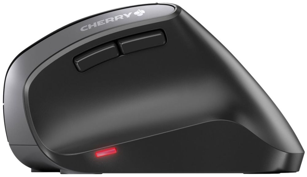 Maus Cherry MW4500 Vertikal-Maus schnurlos drahtlose 6-Tasten-Maus für Rechtshänder, ergonomisch