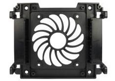 Einbaurahmen 2,5'' oder 3,5'' Geräte in 5,25'' Schacht 6,4 cm oder 8,9 cm in 13,3 cm Einschub, INTERTECH