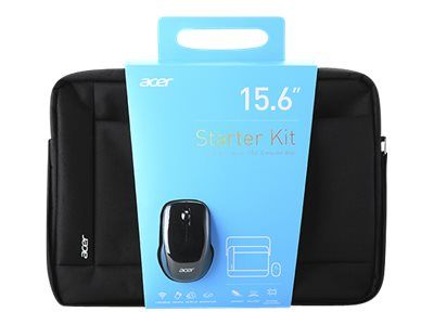 Tasche für 39,62cm (15'') Notebooks ACER -Startet Set Notebooktasche mit schnurloser optischer Maus