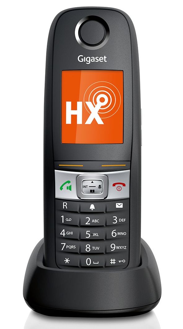 DECT Telefon Gigaset E630HX Universal-Mobilteil wasserdicht, staubgeschützt und besonders stoßfest (IP65)