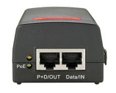 PoE-Injektor LevelOne POI-2002 1-Port PoE 15.4W max. 52 V liefert Strom und Daten über ein einziges Ethernet-Kabel