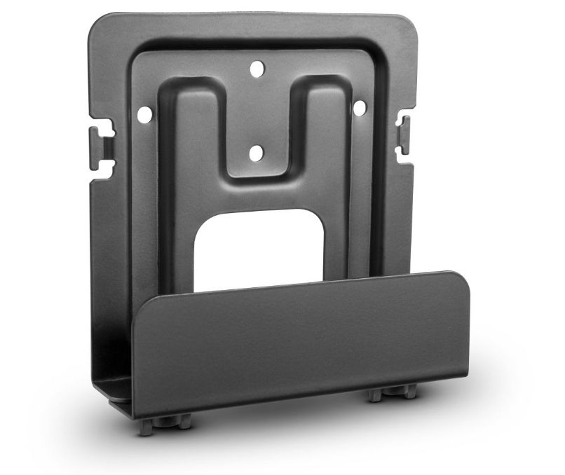 Mini-PC Halterung Inline für Gerätebreiten 32-46mm um Slim-PCs bzw. NUC-PCs an Monitorehalterung zu befestigen