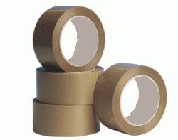 Klebeband 50mm*66m braun GA PP Typ I geräuscharme Abwicklung, SPADA AC Packband